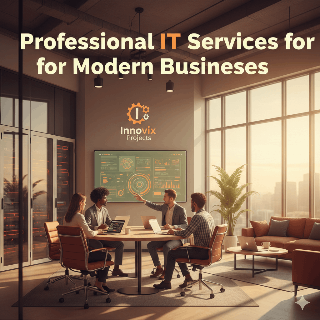 Professional IT Services by Innovix Projects for Modern Businesses